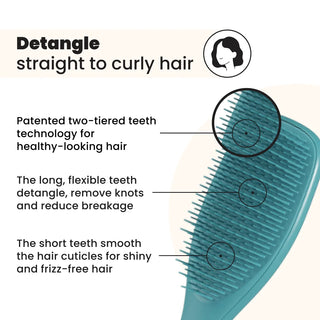TANGLE TEEZER THE ULTIMATE DETANGLER HAIRBRUSH - BROSSE À CHEVEUX TRANSFORMATIVE TEAL