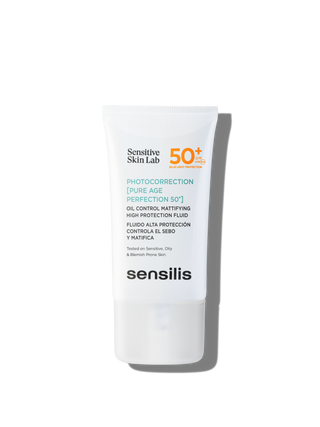 Sensilis Photocorrection Pure Age Perfection SPF 50 40ml – crème solaire anti-âge et protectrice disponible en parapharmacie au Maroc