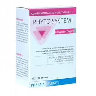 PHYTO SYSTEME CHEVEUX ET ONGLES – 30GELULES