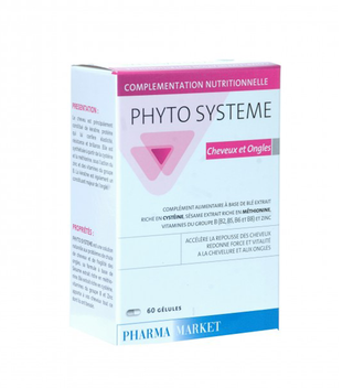 Phyto systeme Cheveux & Ongles 60gelules