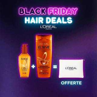 L'Oréal Paris ELSEVE HUILE EXTRAORDINAIRE JOJOBA + Shampooing JOJOBA 200ml + Trousse offerts