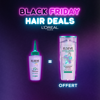 L'ORÉAL PARIS ELSEVE HYALURON PURE SERUM 100ML = SHAMPOOING 200ML OFFERT