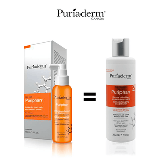 Puriaderm Puriphan Lotion Anti Chute 120ml = Baume Demelant 200 Ml Offert