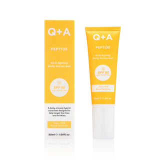Q+A PEPTIDE SPF 50 CRÈME SOLAIRE ANTI-AGE QUOTIDIENNE 50ML