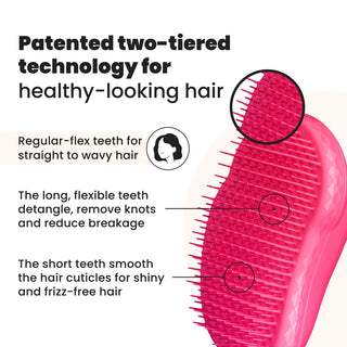 TANGLE TEEZER BROSSE À CHEVEUX THE ORIGINAL ROSE