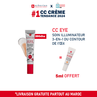 Erborian CC Eye crème contour des yeux 10 ML = BB Crème 5ml OFFERT