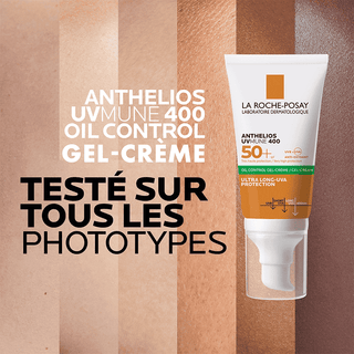 La roche-posay anthelios oil control invisible spf50+ peau m à g 50ml = Eau thermale 50ML OFFERT