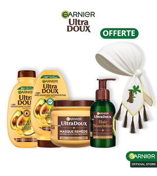 Garnier Ultra Doux Avocat Routine Pour Cheveux Ondules = ZIF HAYATI by MENA CREATION OFFERTE