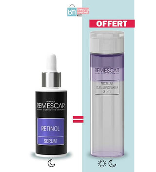 Remescar Sérum Retinol 30ML =  Eau Micellaire OFFERT