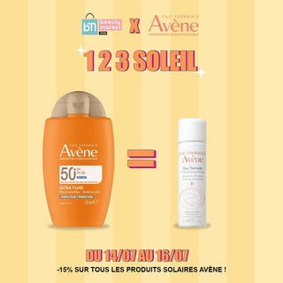 AVENE ULTRA FLUID PERFECTEUR SPF 50 PEAU SENSIBLE 50 ML = Eau Thermale OFFERT