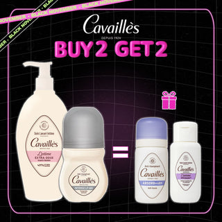 CAVAILLES SOIN NATUREL INTIME + DÉO 50 ML = SOIN INTIME MYCOLEA 50ML + DEO ABSORB+48H 20ML OFFERTS