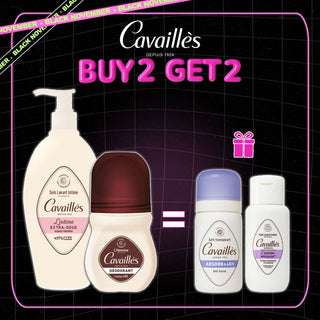 CAVAILLES SOIN NATUREL INTIME + DÉO 50 ML = SOIN INTIME MYCOLEA 50ML + DEO ABSORB+48H 20ML OFFERTS