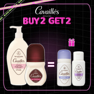 CAVAILLES SOIN NATUREL INTIME + DÉO 50 ML = SOIN INTIME MYCOLEA 50ML + DEO ABSORB+48H 20ML OFFERTS