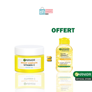 Garnier SkinActive Fast Bright Vitamin C Aqua Gel 50ml = Eau Micellaire Vitamin C 100ML