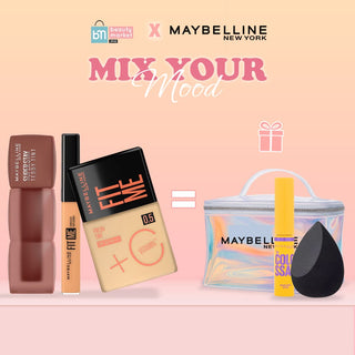 MAYBELLINE PACK  FULL LOOK TEDDY MASCARA TEAR 20