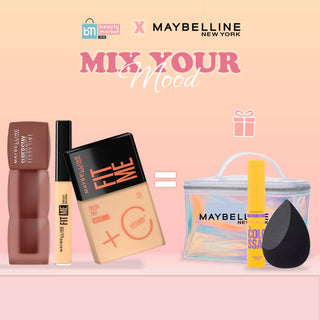MAYBELLINE PACK  FULL LOOK TEDDY MASCARA TEAR 20