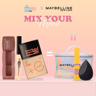 MAYBELLINE PACK  FULL LOOK TEDDY MASCARA TEAR 20