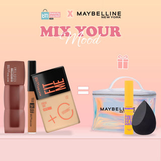 MAYBELLINE PACK  FULL LOOK TEDDY MASCARA TEAR 20