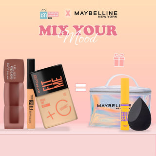 MAYBELLINE PACK  FULL LOOK TEDDY MASCARA TEAR 20