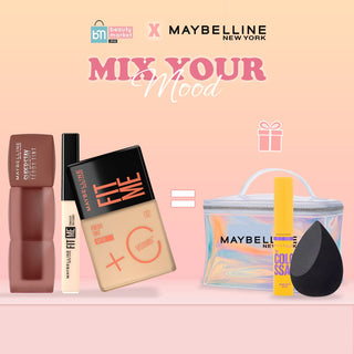 MAYBELLINE PACK  FULL LOOK TEDDY MASCARA TEAR 20