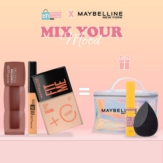 MAYBELLINE PACK  FULL LOOK TEDDY MASCARA TEAR 20