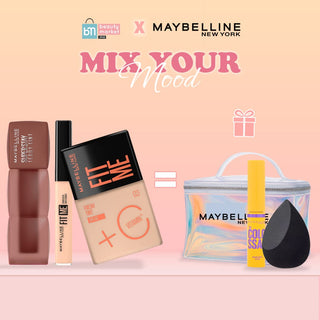 MAYBELLINE PACK  FULL LOOK TEDDY MASCARA TEAR 20