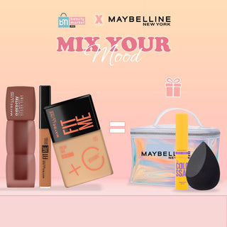 MAYBELLINE PACK  FULL LOOK TEDDY MASCARA TEAR 20
