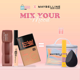 MAYBELLINE PACK  FULL LOOK TEDDY MASCARA TEAR 20