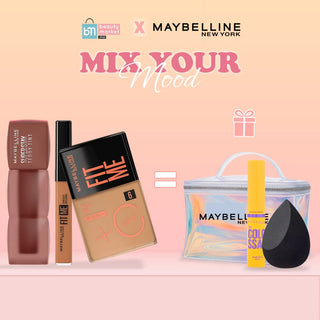 MAYBELLINE PACK  FULL LOOK TEDDY MASCARA TEAR 20