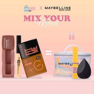 MAYBELLINE PACK  FULL LOOK TEDDY MASCARA TEAR 20