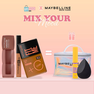 MAYBELLINE PACK  FULL LOOK TEDDY MASCARA TEAR 20
