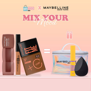MAYBELLINE PACK  FULL LOOK TEDDY MASCARA TEAR 20