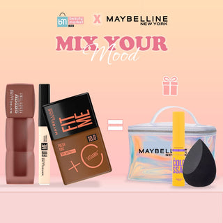 MAYBELLINE PACK  FULL LOOK TEDDY MASCARA TEAR 20