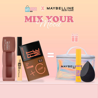 MAYBELLINE PACK  FULL LOOK TEDDY MASCARA TEAR 20