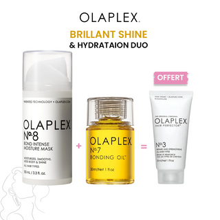 OLAPLEX Kit Duo Brillance et Hydratation = N°3 30ml OFFERT