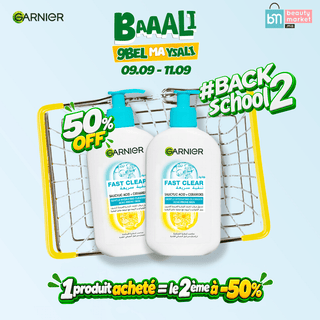GARNIER DUO FAST CLEAR GENTLE CLEANSER 250 ML = LE 2ÈME À -50%