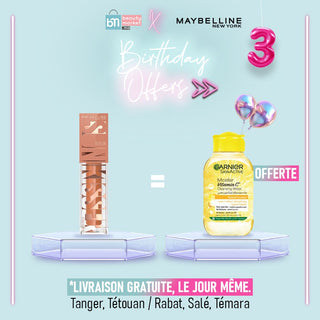 MAYBELLINE SUNKISSER BLUSH 12 SUMMER IN THE CITY = Micellaire vitamine C 100ml OFFERTE