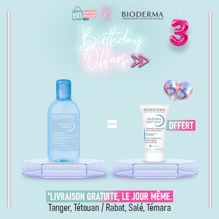 Bioderma Hydrabio Tonique – 250 ml = Hyalu serum 4ml offert