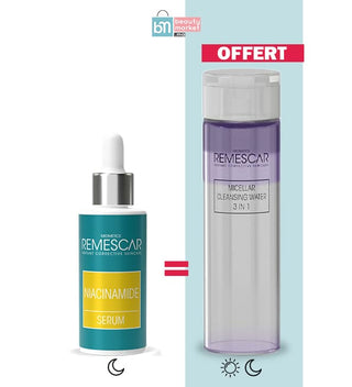 REMESCAR NIACINAMIDE SERUM 30ML = Eau Micellaire OFFERT