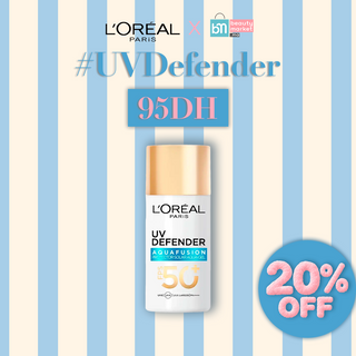 L'ORÉAL PARIS UV DEFENDER AQUAFUSION PROTECTOR SOLAR AQUA GEL ECRAN SOLAIRE SPF 50+ 50ML