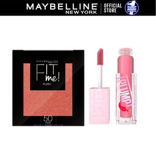 Maybelline LIFTER PLUMP + Fit Me Blush = Eyelash curler OFFERT