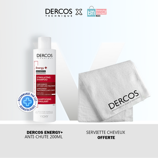 Vichy Dercos Shampooing Energisant+ Anti-chute – 200 ml = Serviette OFFERTE