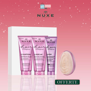 NUXE PACK HAIR PRODIGIEUX  = BROSSE CHEVEUX OFFERTE