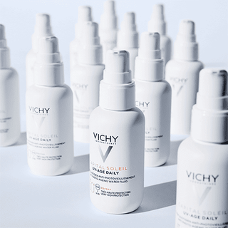 Vichy Capital Soleil UV-Age Daily spf50+ 40ml = Trousse + 4 Formats Voyage OFFERTS