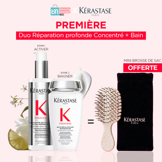 Kérastase Première Duo Réparation Intense – Bain Décalcifiant & Concentré Ultra-Réparateur