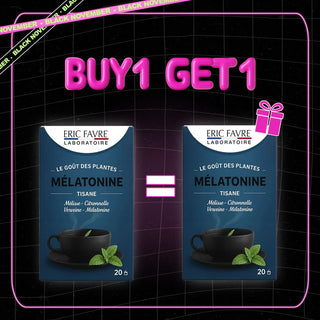 ERIC FAVRE LE GOUT DES PLANTES TISANE MELATONINE 20 SACHETS = TISANE MÉLATONINE OFFERTE