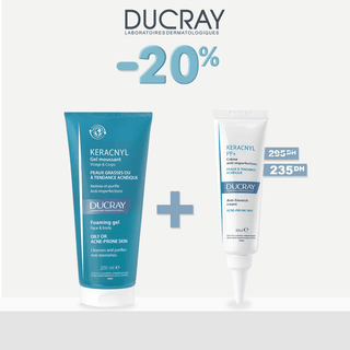DUCRAY PACK KERACNYL GEL MOUSSANT + KERACNYL PP
