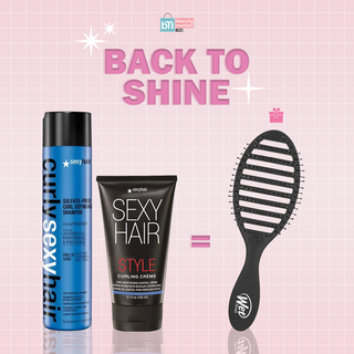 SEXY HAIR CURLY PACK = Brosse OFFERTE