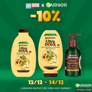 Garnier Routine Avocat Coffret – Oil Serum + Shampooing 200ml + Après-Shampooing 200ml