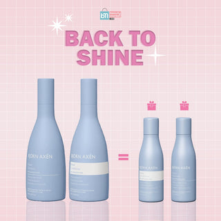 BJORN AXEN Repair PACK = Shampoing 75 Ml + Conditioner 75 Ml Offerts